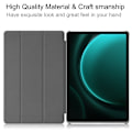 Miniatyrbild 2 av 6: Galaxy Tab S9 FE Plus Fodral Tri-Fold Läder Cosmic Space