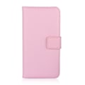 Miniatyrbild 2 av 3: iPhone 12 Mini - Fodral I Äkta Läder - Ljus Rosa LightPink Ljus Rosa