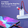 Miniatyrbild 5 av 6: ENKAY 2 m 6in1 PD 100W USB-C/USB-A - USB-C/Lightning/MicroUSB