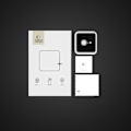 Miniatyrbild 3 av 4: Tech-Protect iPhone 16e Linsskydd Härdat Glas CamRing Fit+