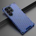 Miniatyrbild 4 av 5: Galaxy S24 Ultra Skal Honeycomb Shockproof Hybrid Blå