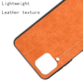Miniatyrbild 4 av 5: Samsung Galaxy A12 - Läderbelagt Hybrid Skal - Orange Orange Orange