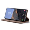Miniatyrbild 3 av 6: CASEME Galaxy S24 Fodral Flip Retro Läder Brun