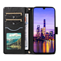 Miniatyrbild 2 av 6: Samsung Galaxy A16 / A26 5G Fodral Rhombus Läder Svart
