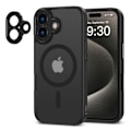 Miniatyrbild 2 av 5: Tech-Protect iPhone 16 Skal MagSafe MagCam Matt Svart