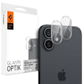 Miniatyrbild 2 av 11: Spigen iPhone 16/16 Plus 2-PACK Linsskydd Optik GLAS.tR