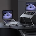 Miniatyrbild 6 av 6: Tech-Protect Prodesk Laptop Stativ Universal Silver
