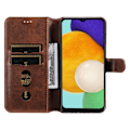 Miniatyrbild 4 av 6: Samsung Galaxy A04s / A13 5G Fodral Klassiskt Läder Brun