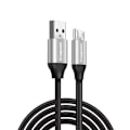 Miniatyrbild 1 av 2: Cababi Micro USB Quick Charge 1 m - Silver Silver Silver