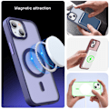 Miniatyrbild 6 av 6: ColorPop iPhone 15 Skal CH MagSafe Matt Rosa