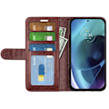 Miniatyrbild 5 av 6: Motorola Moto G71 Fodral Crazy Horse Brun