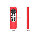 Miniatyrbild 5 av 6: Apple TV 4K 2021 Silikonskal För Kontroll   Box - Blå