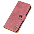 Miniatyrbild 5 av 6: KHAZNEH Motorola Edge 50 Fusion 5G Läder Fodral Rosa