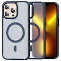 Miniatyrbild 1 av 6: ColorPop iPhone 13 Pro Max Skal CH MagSafe Matt Mörk Blå