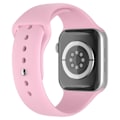 Miniatyrbild 1 av 5: Apple Watch 38/40/41 mm Silikon Armband (S/M) Ljus Rosa