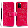 Miniatyrbild 1 av 6: Samsung Galaxy A03s Fodral Mandala Läder Rosa