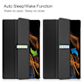 Miniatyrbild 3 av 6: Galaxy Tab S10 Ultra/S9 Ultra/S8 Ultra Fodral Tri-Fold Svart