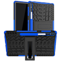 Miniatyrbild 1 av 6: Samsung Galaxy Tab S7 Plus / Tab S8 Plus Skal Rugged Kickstand Armor Blå
