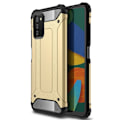 Miniatyrbild 1 av 6: Samsung Galaxy A03s Skal Shockproof Armor Hybrid Guld
