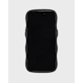 Miniatyrbild 4 av 5: holdit iPhone 15 Pro Max Skal Wavy Svart/Transpare