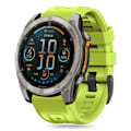 Miniatyrbild 1 av 5: Tech-Protect Garmin Fenix 51 mm Armband Silicone Lime