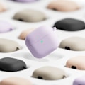 Miniatyrbild 6 av 6: Ringke AirPods 4 Skal Silikon Ljus Lila