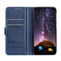Miniatyrbild 5 av 5: Samsung Galaxy A72 - Nit Dekor Läder Fodral - Blå Blue Blå