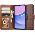 Miniatyrbild 2 av 8: Tech-Protect Samsung Galaxy A15 4G/5G Fodral Läder Brun