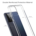 Miniatyrbild 3 av 5: Samsung Galaxy A72 - Akryl/TPU Transparent Skal