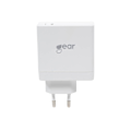 Miniatyrbild 1 av 2: GEAR Väggladdare 1xUSB-C PD 45W Vit