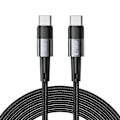Miniatyrbild 1 av 6: Tech-Protect 3 m 100W/5A PD USB-C - USB-C Kabel UltraBoost Grå