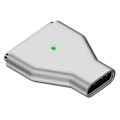 Miniatyrbild 1 av 6: Macbook 140W Adapter MagSafe 3 till USB-C Snabbladdning