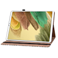 Miniatyrbild 4 av 6: Samsung Galaxy Tab A7 Lite (2021) Fodral Vävd Textur Brun