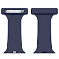 Miniatyrbild 3 av 6: Apple Watch 42/44/45/49 mm Rem Sjuksköterska Midnight Blue