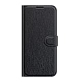 Miniatyrbild 2 av 6: Samsung Galaxy A04s / A13 5G Fodral Litchi Läder Svart