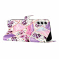 Miniatyrbild 3 av 6: Samsung Galaxy S25 Plus Fodral Med Tryck Lila Blommor