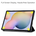 Miniatyrbild 4 av 5: Samsung Galaxy Tab S7 / Tab S8 - Tri-Fold Fodral - Svart Black Svart