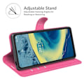 Miniatyrbild 2 av 6: Nokia XR20 Fodral Litchi Läder Rosa
