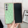 Miniatyrbild 2 av 6: Galaxy Z Fold 6 Skal Läder Grön