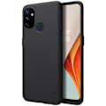 Miniatyrbild 1 av 5: OnePlus Nord N100 - NILLKIN Shield Frostat Skal - Svart Black Svart