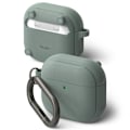 Miniatyrbild 2 av 6: Ringke AirPods 4 Skal MagSafe Onyx Sage Green