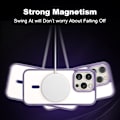 Miniatyrbild 5 av 6: ColorPop iPhone 15 Pro Max Skal CH MagSafe Transparent/Röd