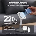 Miniatyrbild 3 av 6: ESR AirPods 4 Skal MagSafe Orbit HaloLock Blå