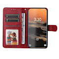 Miniatyrbild 2 av 6: Samsung Galaxy S23 Ultra Fodral Läder Röd