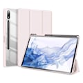 Miniatyrbild 1 av 6: DUX DUCIS Galaxy Tab S9 Plus Fodral TOBY Tri-Fold Rosa