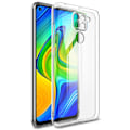 Miniatyrbild 1 av 5: Xiaomi Redmi Note 9 - IMAK Transparent TPU Skal