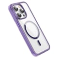 Miniatyrbild 3 av 6: ColorPop iPhone 14 Pro Max Skal CH MagSafe Transparent/Lila