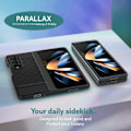 Miniatyrbild 1 av 7: Spigen Caseology Galaxy Z Fold 5 Skal Parallax Matt Svart