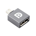 Miniatyrbild 1 av 4: DisplayPort Hona till Mini DisplayPort Hane Adapter Grå