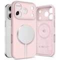Tech-Protect iPhone 17 Pro Max Skal MagSafe Silicone Pink Pearl